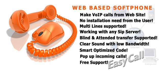 Web based Sip Phone